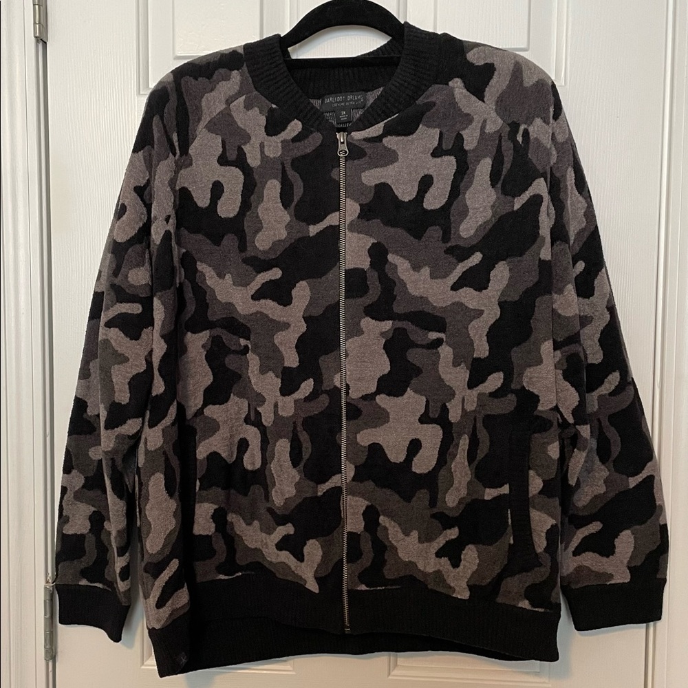 Barefoot Dreams Cozychic Ultra Lite Bomber Style Sweater